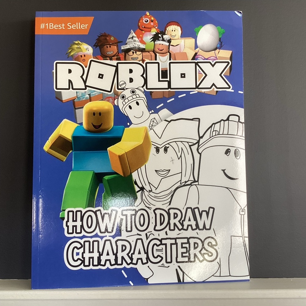 Roblox Learn to Draw Characters Book